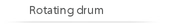 Rotating drum